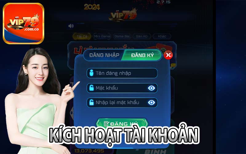 Kích hoạt tài khoản